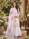 Gul-e-Rukh Front Full Chicken Kari Short Shirt with Sharara