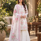 Gul-e-Rukh Front Full Chicken Kari Short Shirt with Sharara